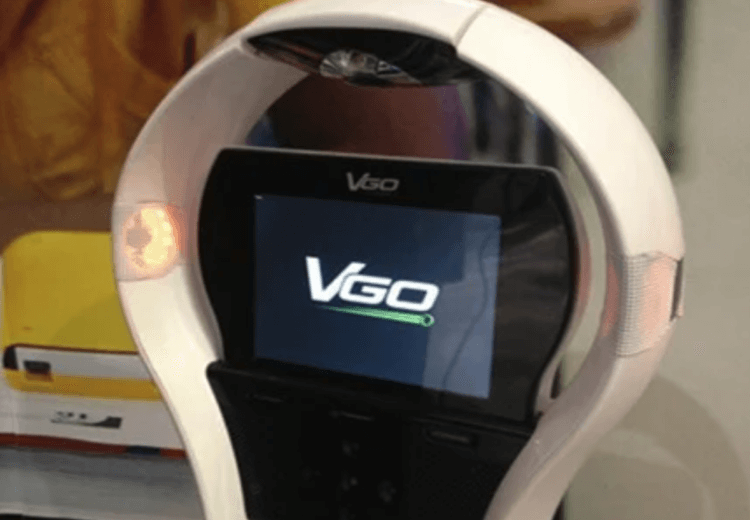 9. VGo — роботизированное устройство телеприсутствия. VGo. Фото.