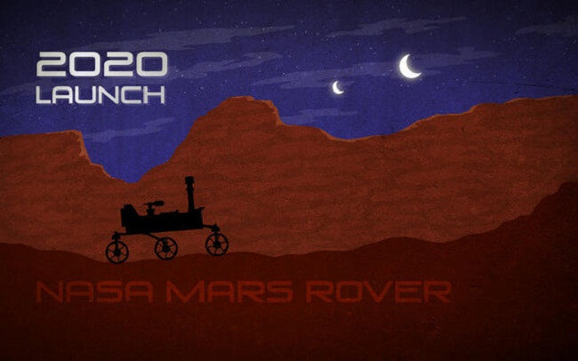 NASA планирует привезти образцы с Марса. Фото.
