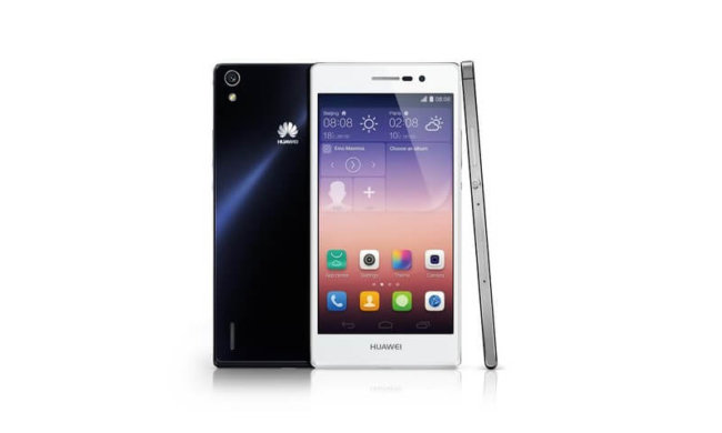 Флагманский смартфон Huawei Ascend P7 представлен официально. Фото.