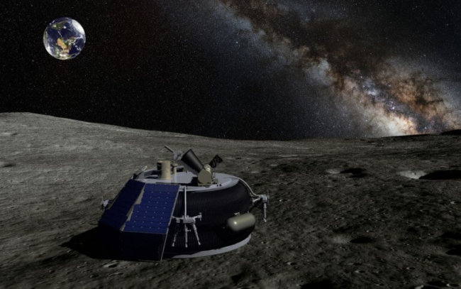 NASA привлекает частный сектор для разработки лунного посадочного модуля. Фото.