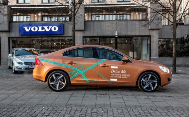 Volvo начала тестирование беспилотных автомобилей в Швеции. Фото.