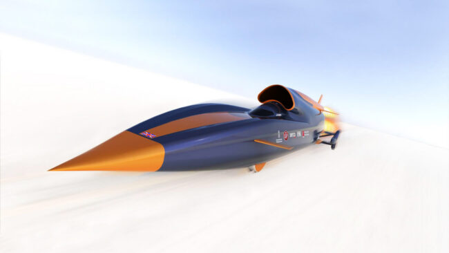 Испытания самого быстрого автомобиля на планете начнутся в 2015 году. Фото.