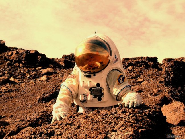 10 проблем, которые нужно решить перед поездкой на Марс. Фото.
