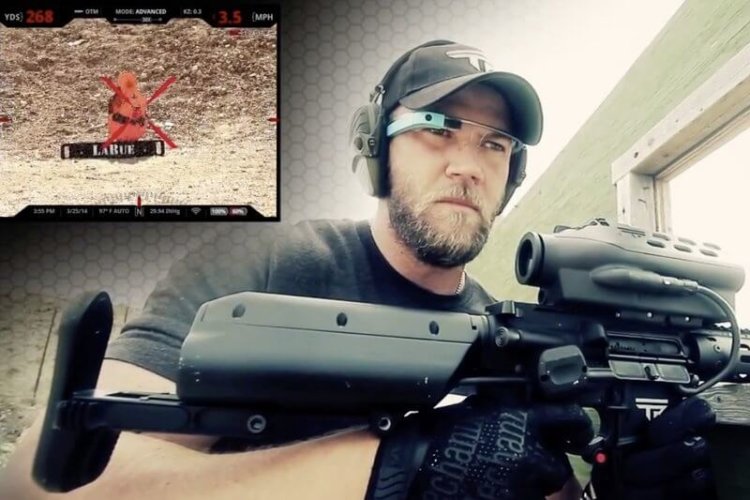 Google Glass позволит солдатам стрелять из-за угла