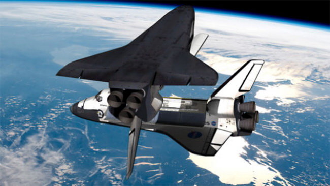 У NASA был план спасения на случай, если астронавты шаттла «застрянут» в космосе. Фото.
