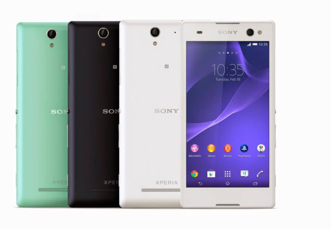 Sony анонсировала селфи-смартфон Xperia C3. Фото.
