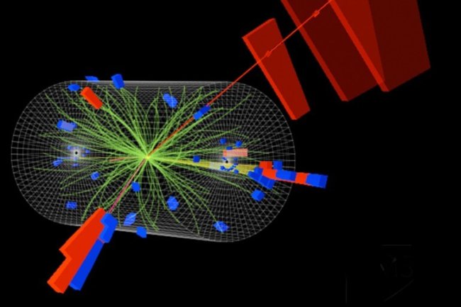 Новые данные укрепили находку бозона Хиггса. Фото.
