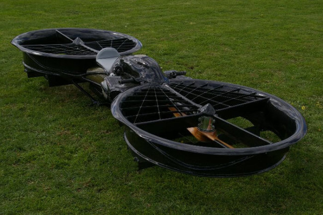 Hoverbike объявила о начале краудфандинговой кампании в поддержку проекта. Фото.