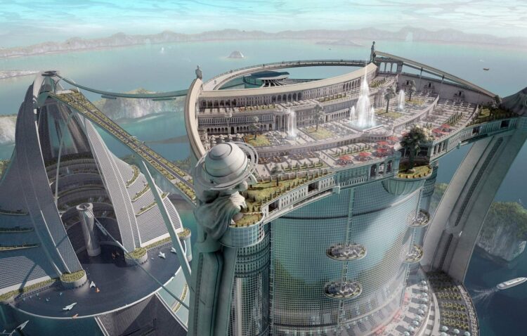 2050 год: инфраструктуры будущего. Фото.
