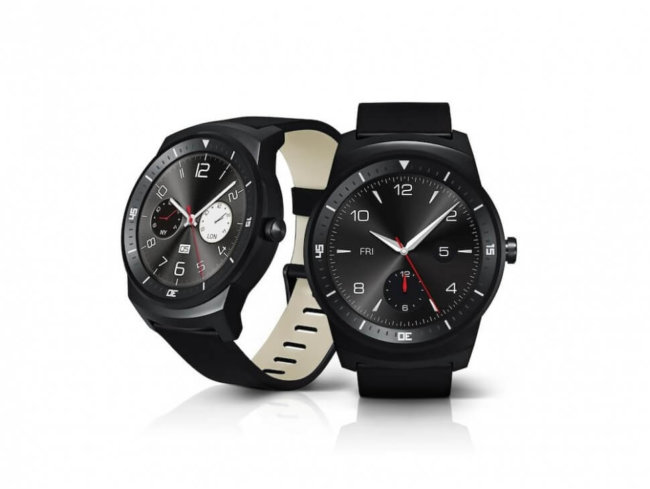 LG анонсировала смарт-часы G Watch R круглой формы. Фото.