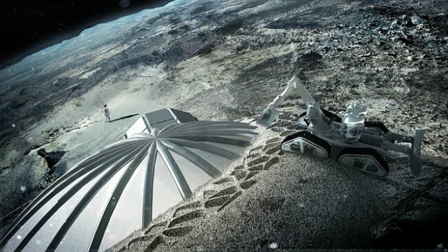 Китай будет добывать гелий-3 на Луне. Фото.