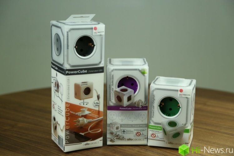 Allocacoc Powercube: переизобретение элементарного. Фото.