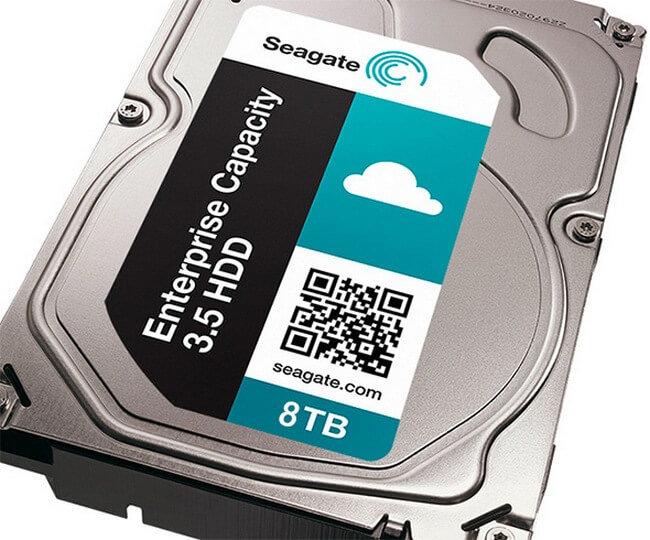 Seagate анонсировала первый в мире жесткий диск емкостью 8 ТБ. Фото.