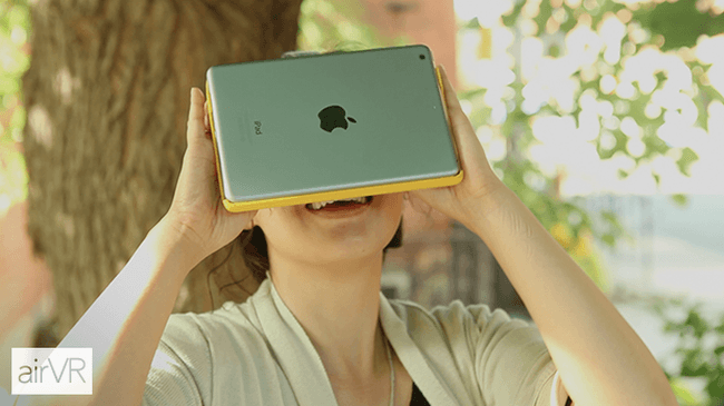 Достойная альтернатива гарнитуре Samsung GearVR с iPad Mini в качестве дисплея. Фото.