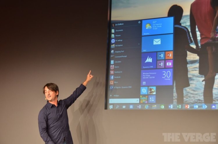 Windows 10 меню Пуск