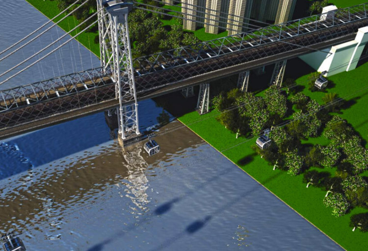 В Нью-Йорке построят сеть высокоскоростных гондол
