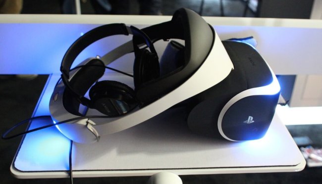 Гарнитура виртуальной реальности Project Morpheus от Sony готова на 85%. Фото.