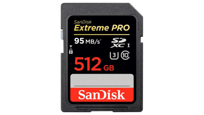 SanDisk представила самую емкую в мире карту памяти формата SD. Фото.