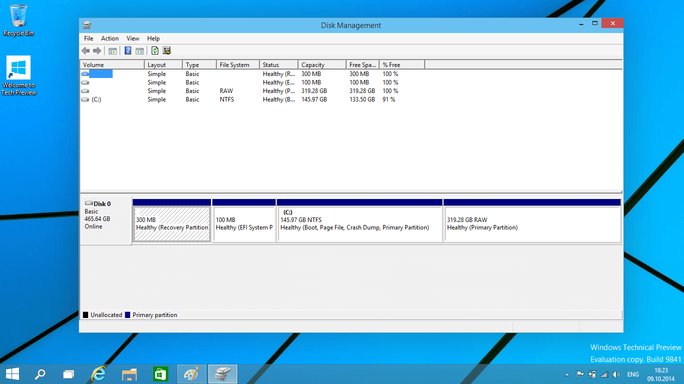 Подключение диска D