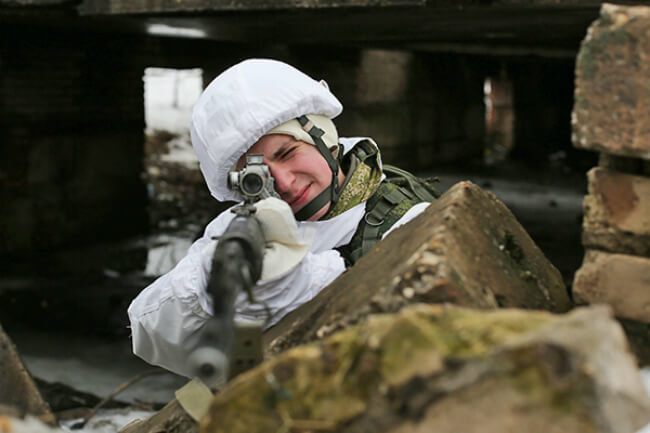 Российская армия получает новую боевую экипировку. Фото.
