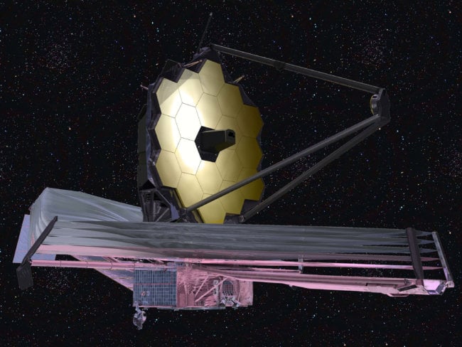 Как будет работать космический телескоп Джеймса Уэбба? Фото.