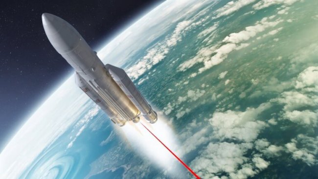 Российские ученые предложили использовать в качестве ракетной тяги лазерные лучи. Фото.