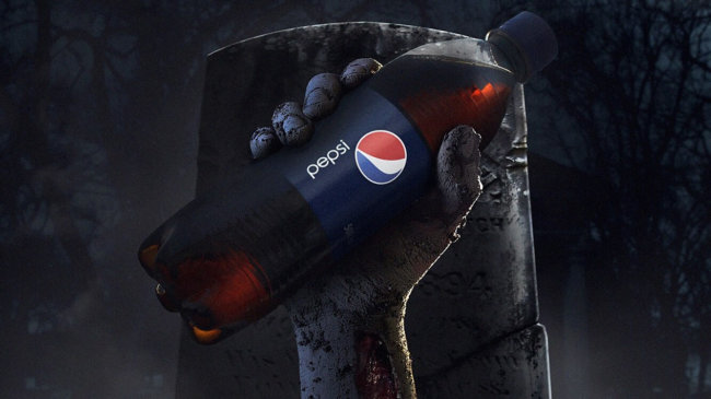 #видео | Компания Pepsi разыграла посетителей кинотеатра в Хеллоуин. Фото.