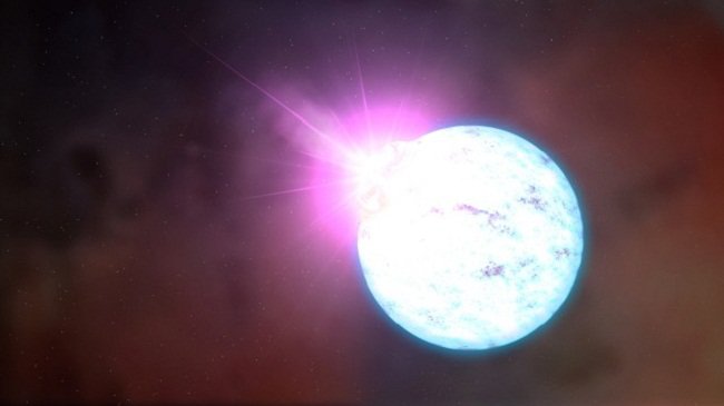 Темная материя: пожиратель нейтронных звезд. Фото.