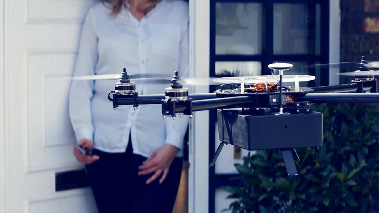 Дрон для доставки грузов Bizzby Sky