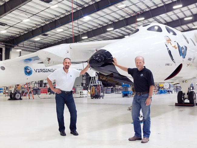Ручное управление и один шанс на посадку: на SpaceShipTwo очень тяжело летать. Фото.
