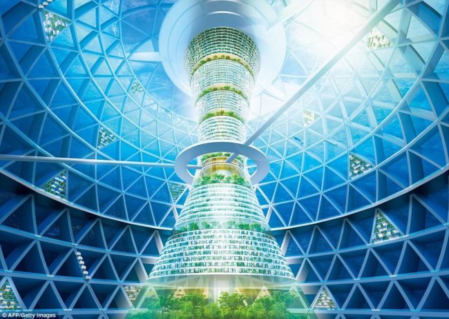 Японцы планируют построить подводный город к 2030 году. Фото.
