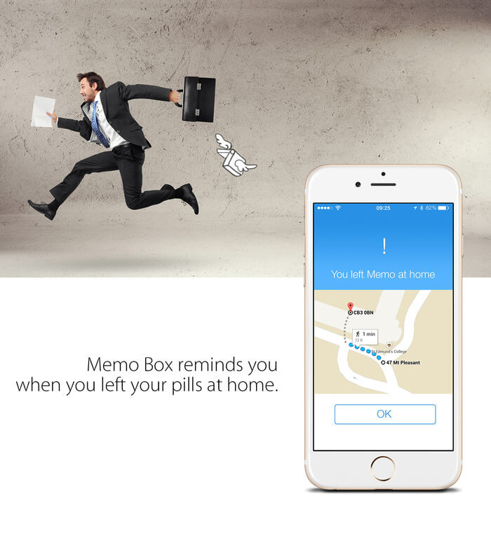 Memo Box – умный гаджет, который не позволит вам забыть принять лекарство_large