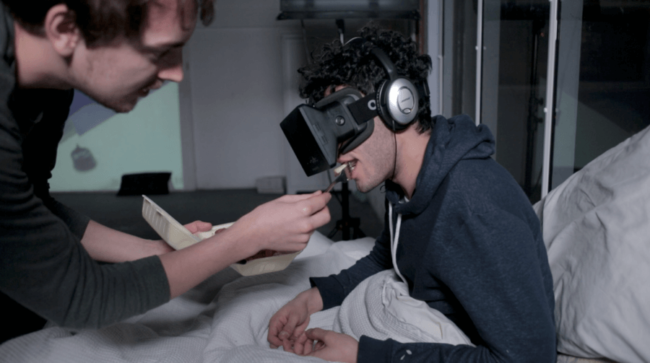 Впервые человек проживет месяц в реальности Oculus Rift. Фото.