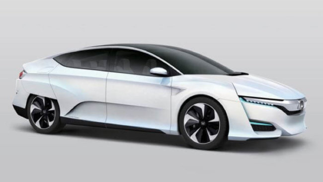 Honda анонсировала новый автомобиль на водородном топливе. Фото.