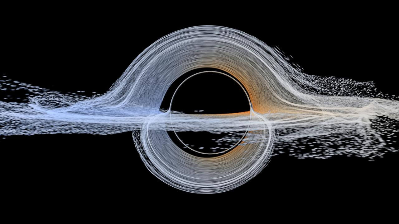 Можно ли выйти на орбиту черной дыры? У черной дыры не может быть орбиты как у Земли. Фото.