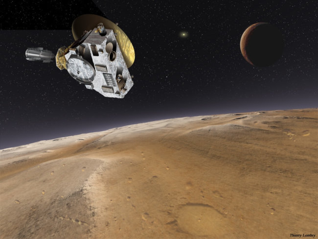 Космический аппарат «Новые горизонты» готовится к пробуждению перед встречей с карликовым Плутоном. Фото.