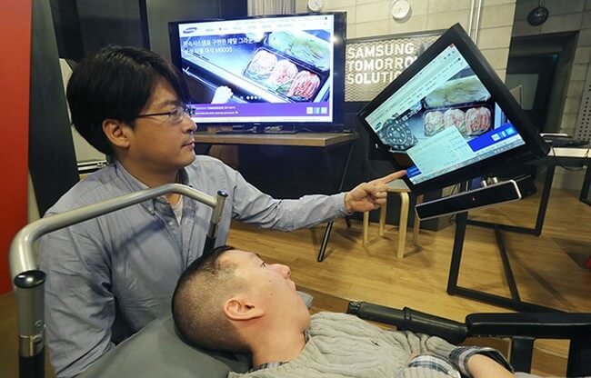 Samsung разработала новую систему отслеживания движений глаз. Фото.