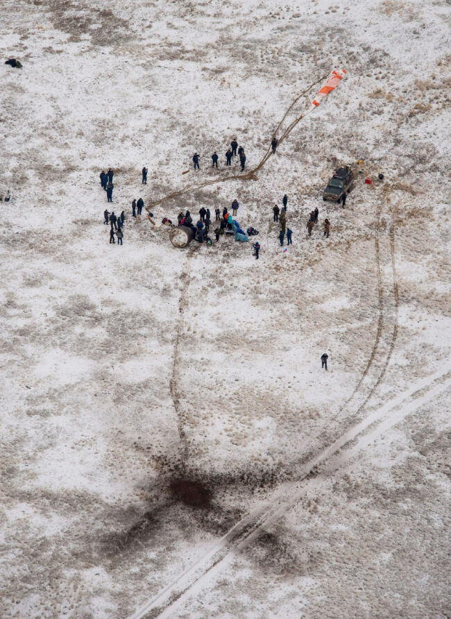 Expedition 41 Soyuz TMA-13M Landing