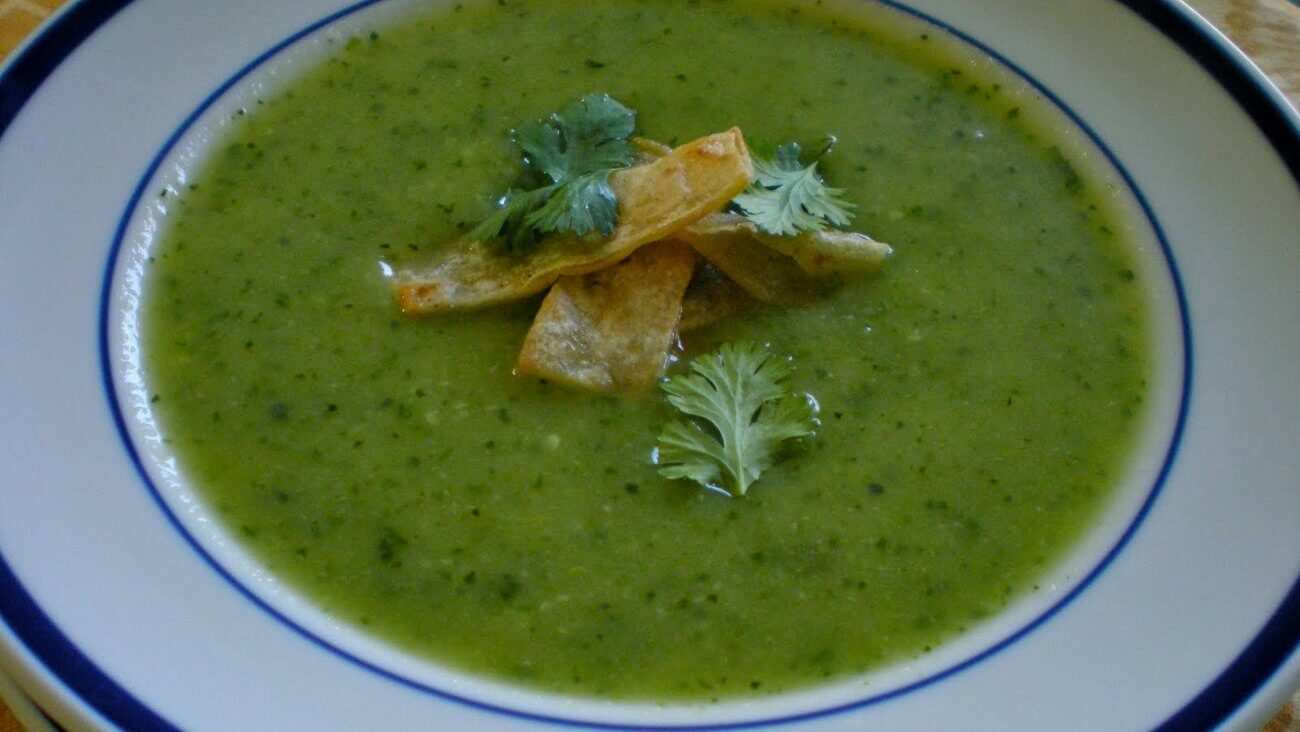 Суп с кориандром