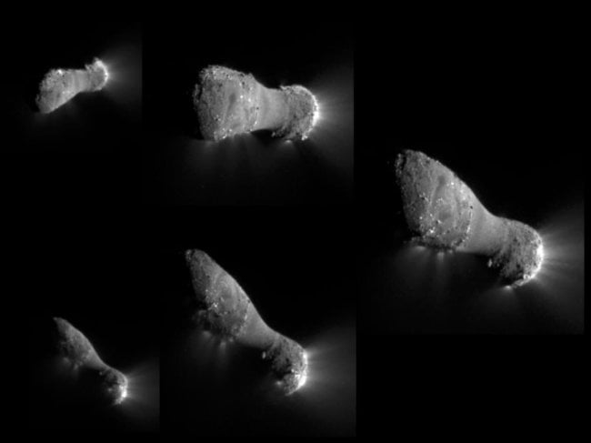 Становится все труднее отличить астероид от кометы. Фото.