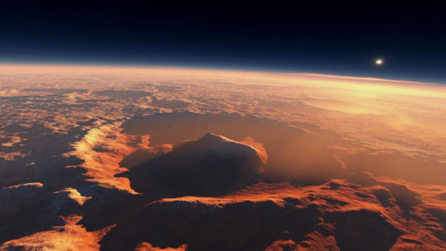 «Кьюриосити» обнаружил на Марсе признаки жизни. Фото.