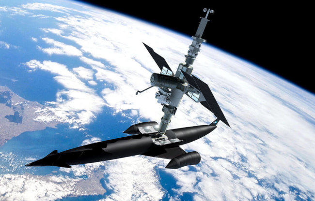 Революционная технология Reaction Engines позволит авиалайнерам летать в космос. Фото.