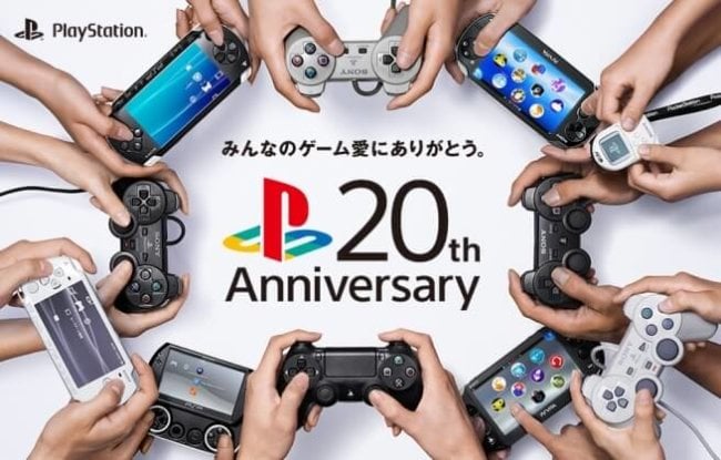Семейству консолей Sony PlayStation сегодня исполняется 20 лет! Фото.