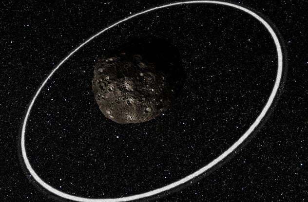 Астероид и кольца