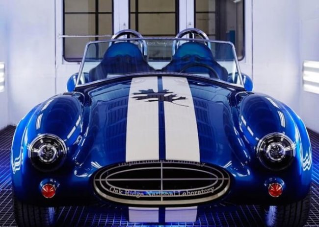 На Детройтском автосалоне показали 3D-напечатанную Shelby Cobra. Фото.