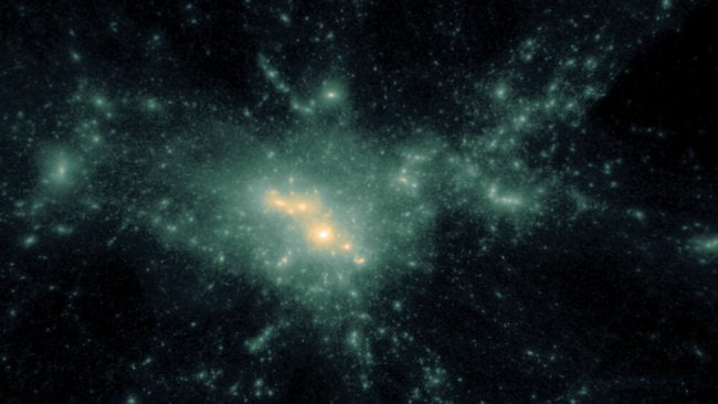 Может ли темная материя быть «операционной системой» Вселенной? Фото.