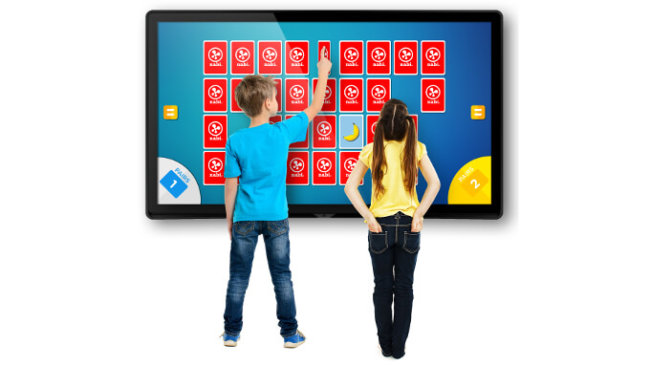 #CES | Все лучшее – детям! 65-дюймовый планшет Nabi Big Tab XL. Фото.