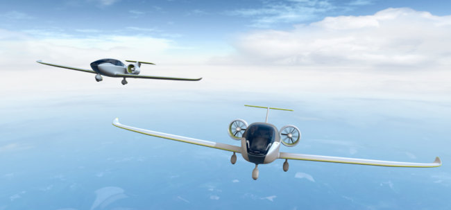 Электрические самолеты — будущее тренировочных полетов. Фото.