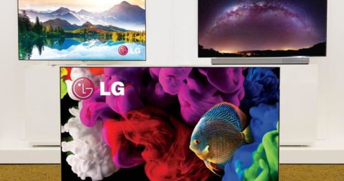 #CES | LG привезла на выставку целый набор OLED-4K-телевизоров.