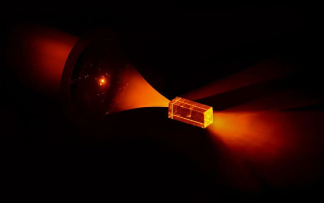 Ученые создали прототип квантового жесткого диска. Фото.